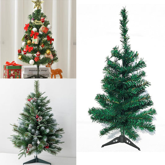 60cm mini árvore de natal pinheiro artificial