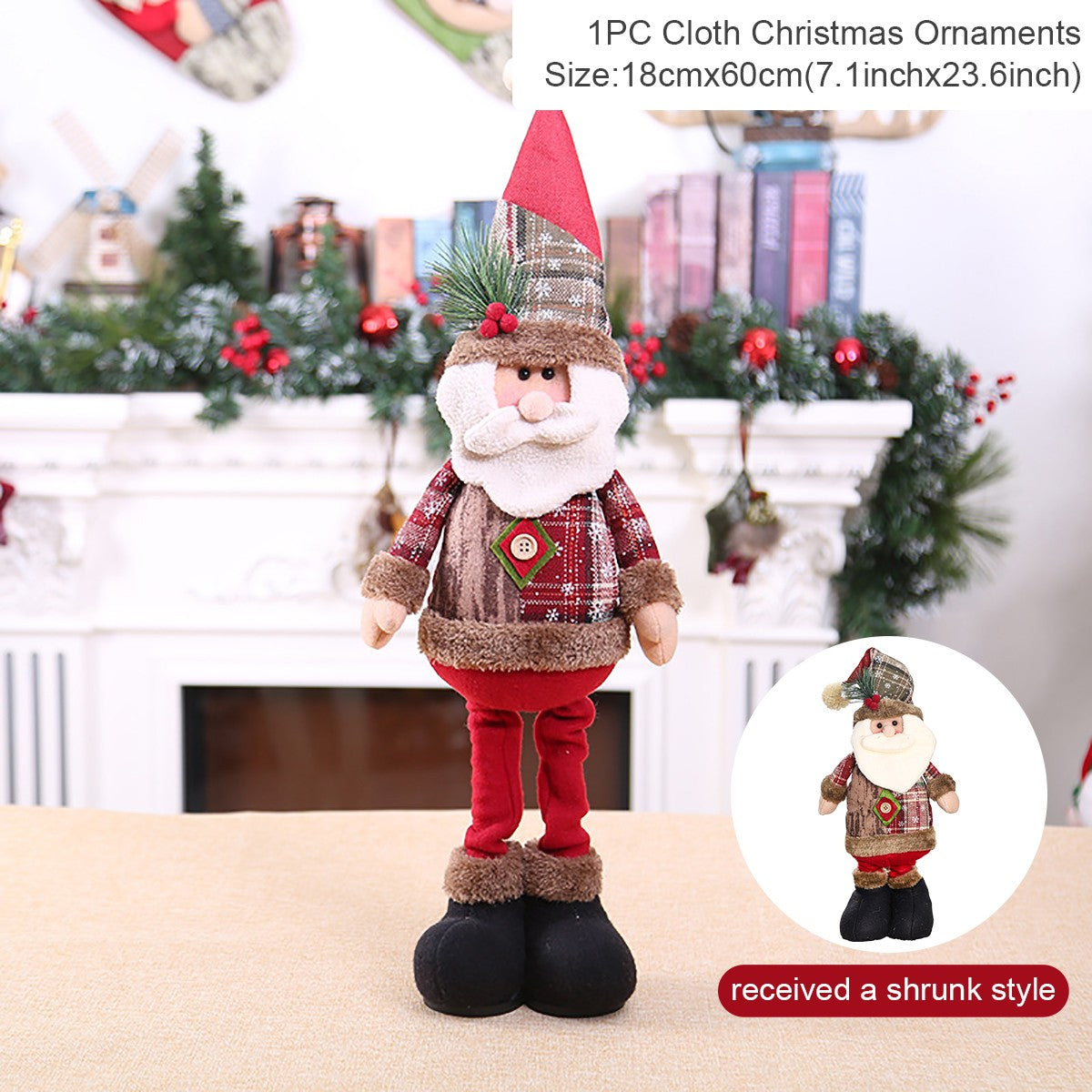 Boneco de decoração de natal