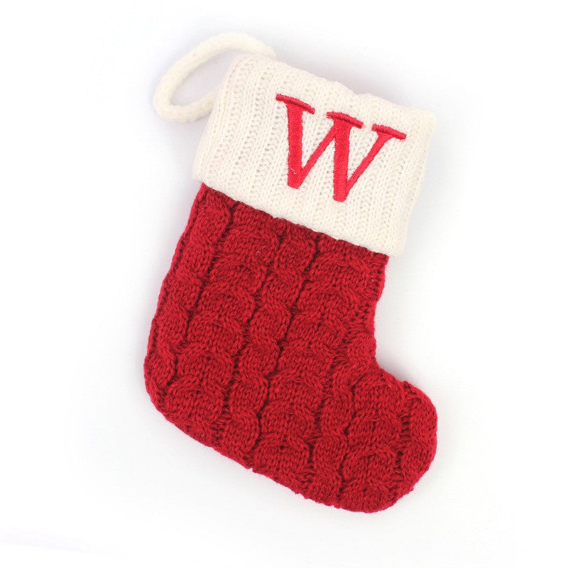 Botas de natal letras meia de natal decoração