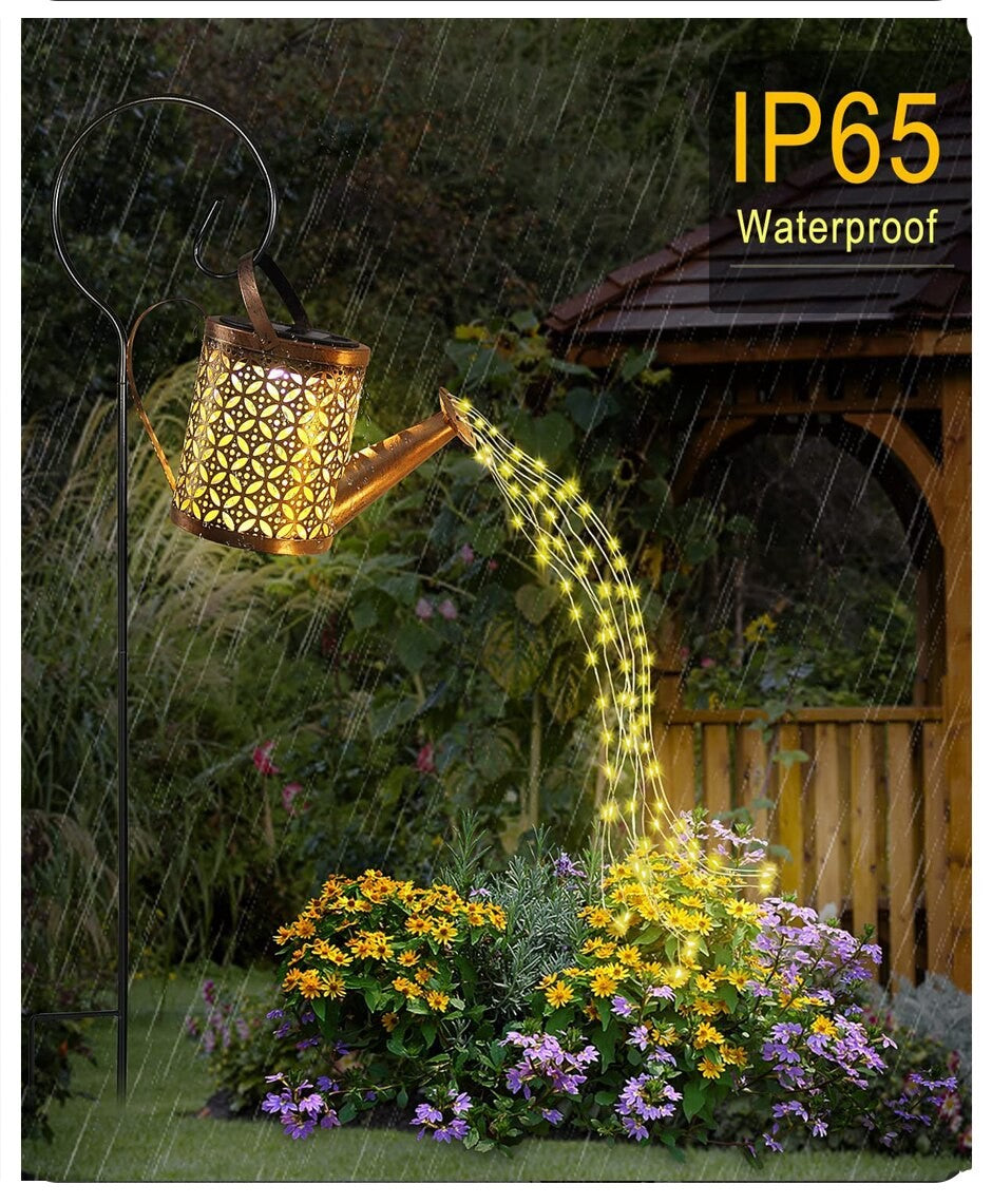 Luzes solares ao ar livre do jardim
