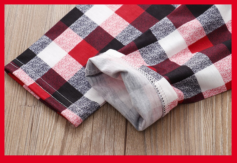 Família natal pijamas conjunto de natal combinando