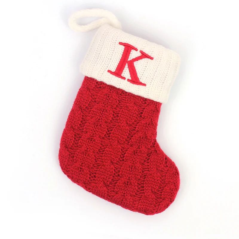 Botas de natal letras meia de natal decoração
