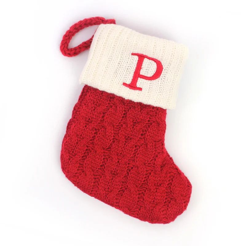 Botas de natal letras meia de natal decoração