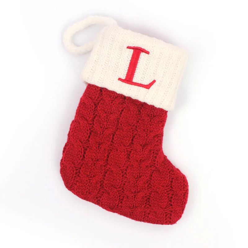 Botas de natal letras meia de natal decoração