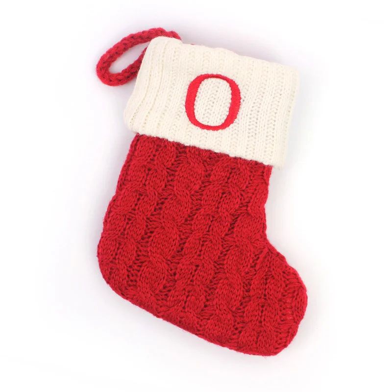 Botas de natal letras meia de natal decoração