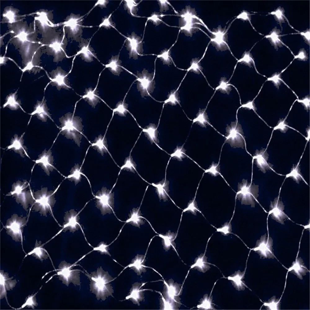 Rede led luzes da corda 8 modos 220v 110v plugue