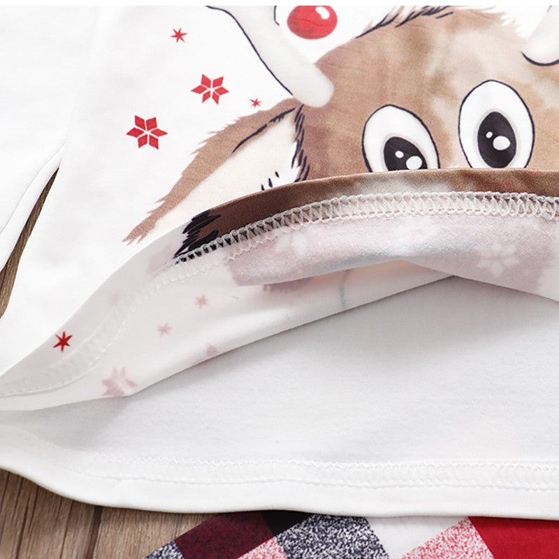 Família natal pijamas conjunto de natal combinando