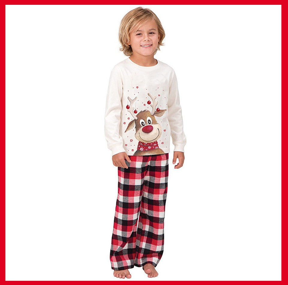 Família natal pijamas conjunto de natal combinando