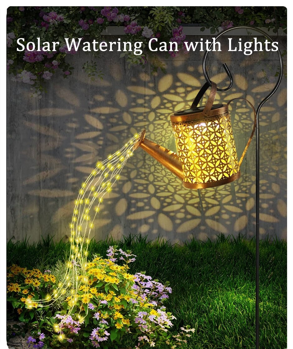 Luzes solares ao ar livre do jardim