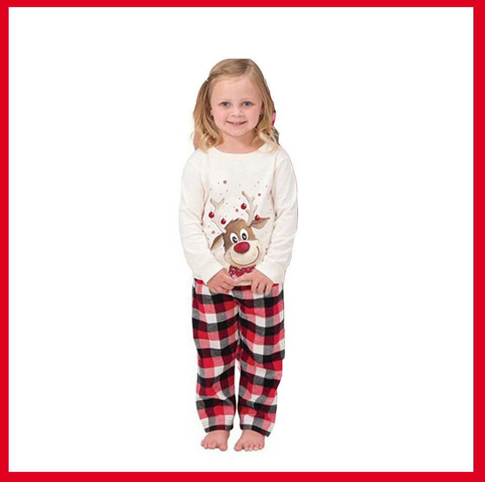 Família natal pijamas conjunto de natal combinando