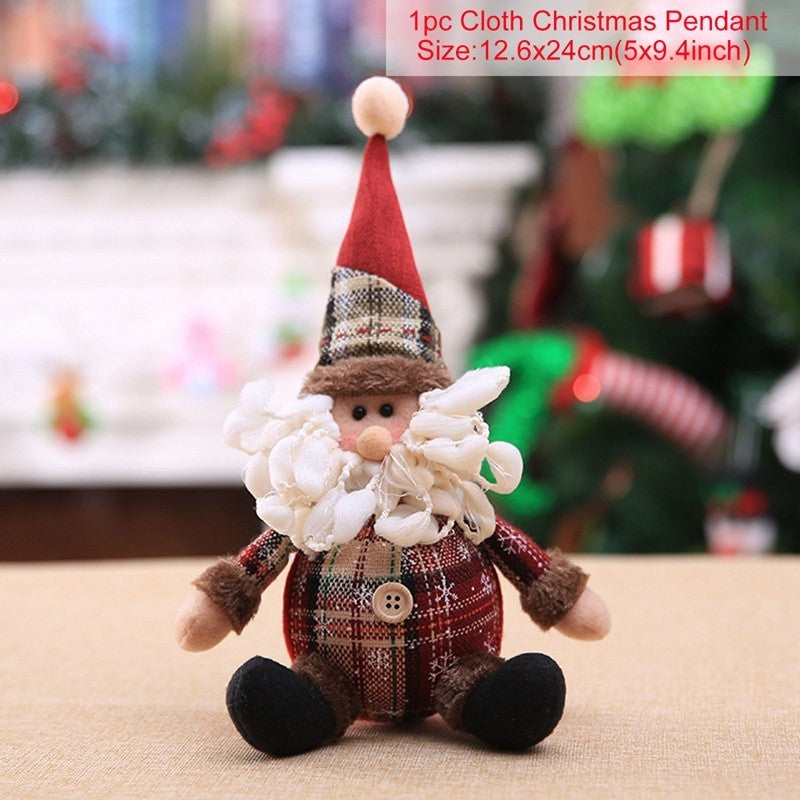 Boneco de decoração de natal