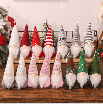 Faceless Gnome malha chapéu boneca