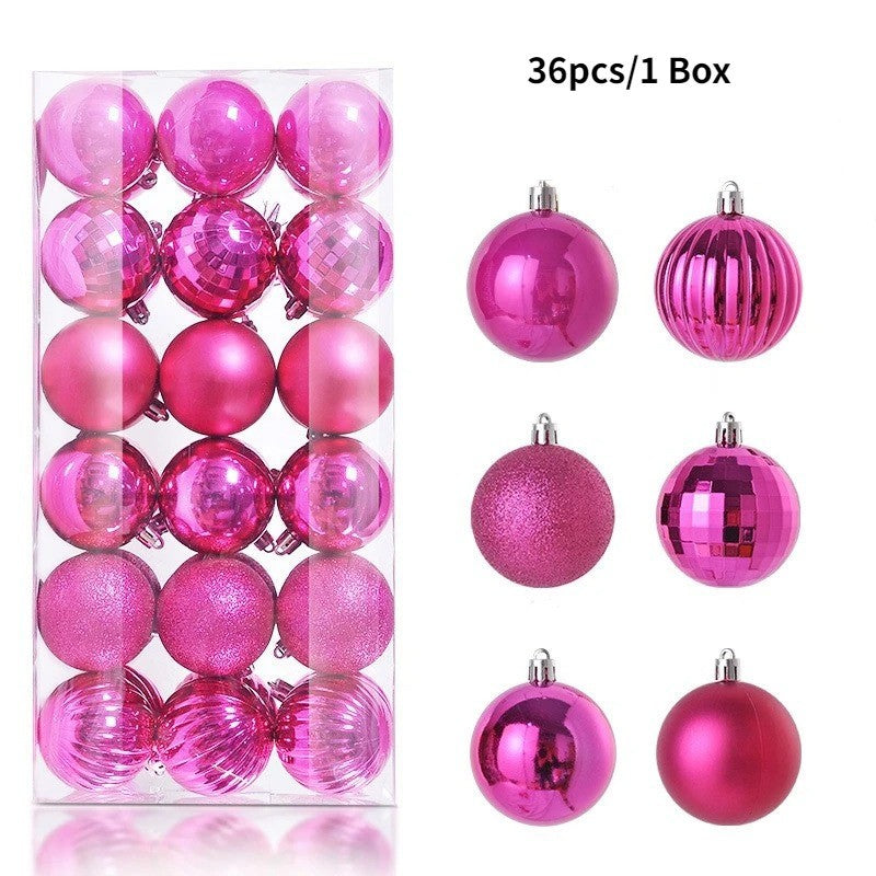 Bolas de Natal 36 pçs 3cm