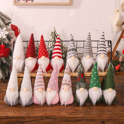 Faceless Gnome malha chapéu boneca