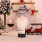 Papai Noel Vermelho Natal Vinho Garrafa Tampas, Sacos De Presente De Natal, Poei