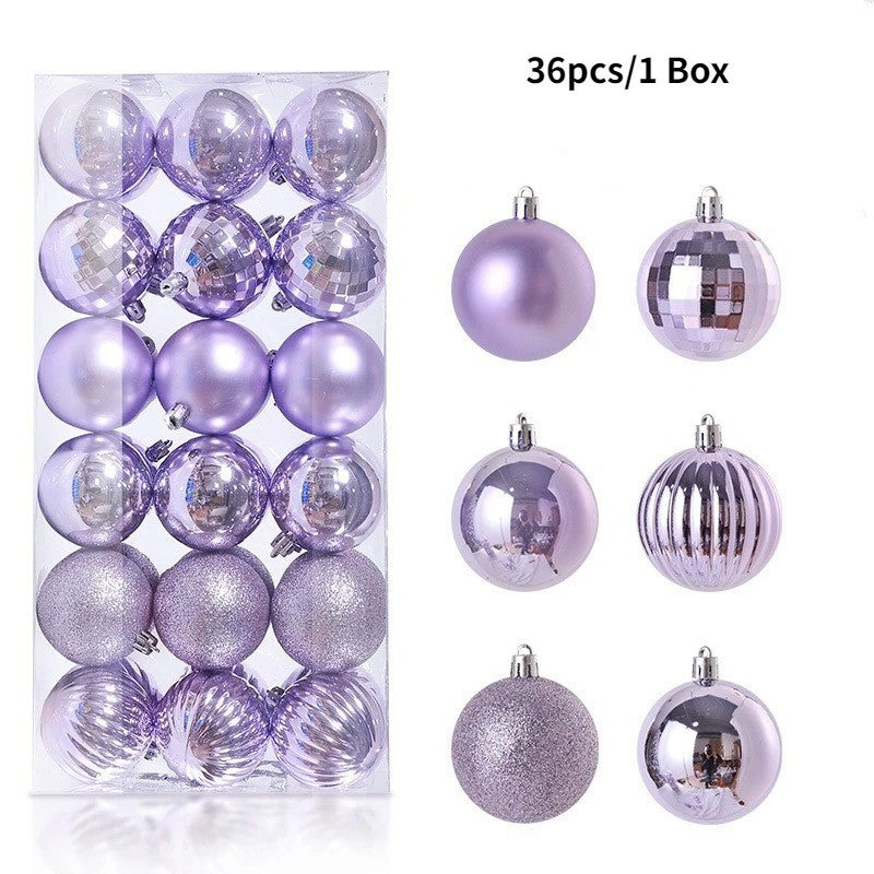 Bolas de Natal 36 pçs 3cm