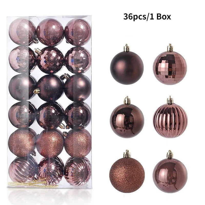 Bolas de Natal 36 pçs 3cm