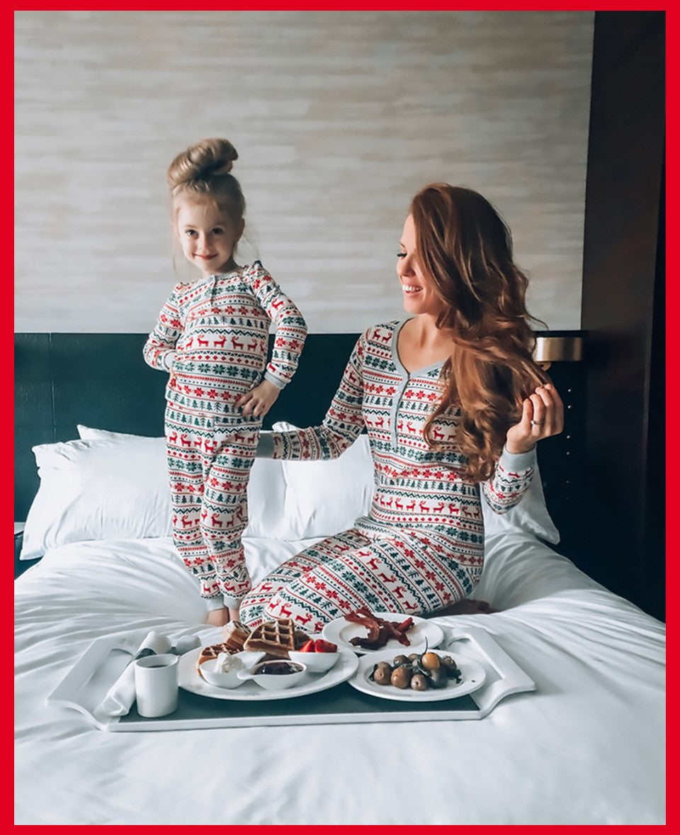 2025 natal família combinando pijamas ano novo natal pai mãe crianças roupas