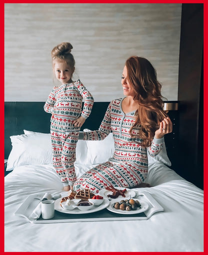 2025 natal família combinando pijamas ano novo natal pai mãe crianças roupas