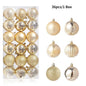Bolas de Natal 36 pçs 3cm