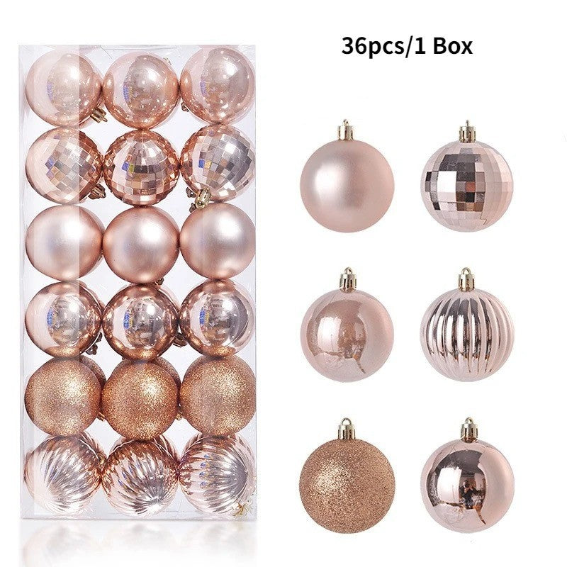 Bolas de Natal 36 pçs 3cm