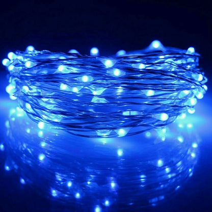 Fio de cobre LED  Alimentado por pilhas