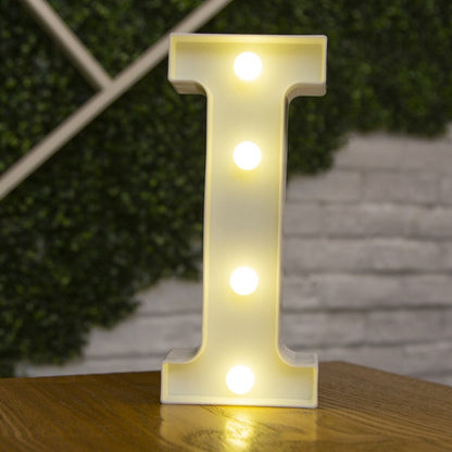 Letra do alfabeto luzes led número luminoso lâmpada bateria luz noturna quente