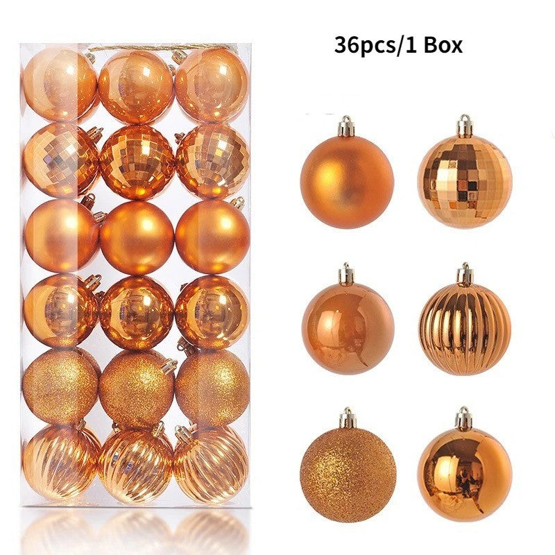 Bolas de Natal 36 pçs 3cm