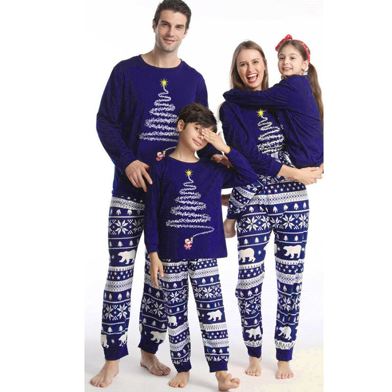 Família combinando pijamas de natal conjunto 2025 natal pai mãe filha família