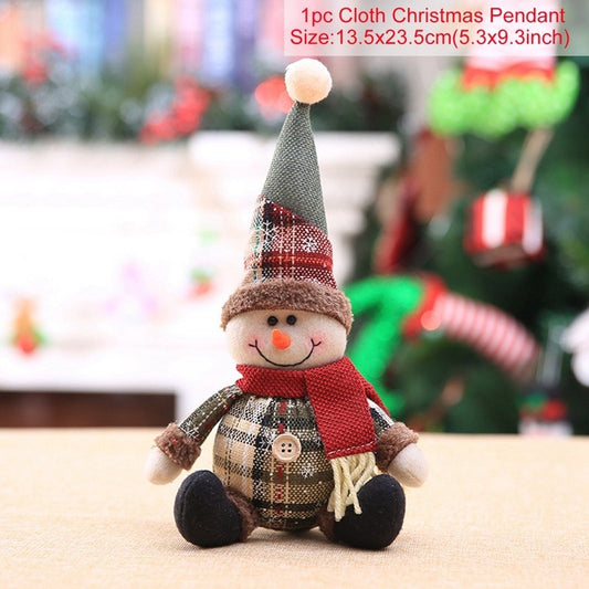 Boneco de decoração de natal