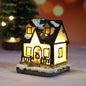 Casa de natal decorações de luz para casa