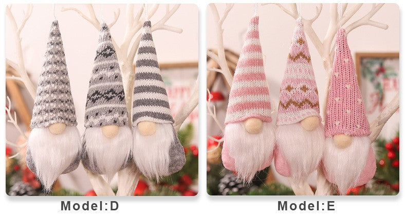 Faceless Gnome malha chapéu boneca