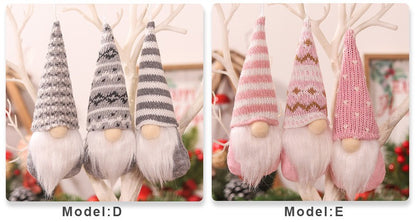 Faceless Gnome malha chapéu boneca