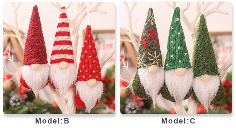 Faceless Gnome malha chapéu boneca