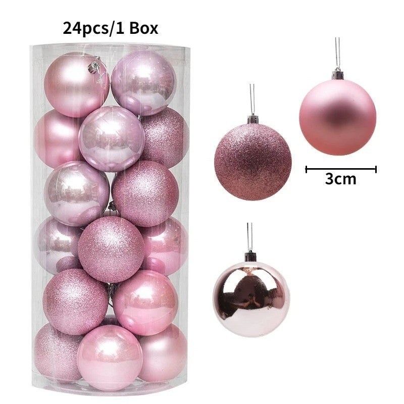 Bolas de Natal 36 pçs 3cm