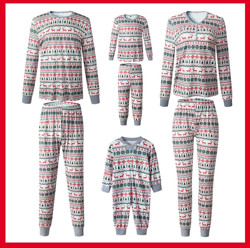 2025 natal família combinando pijamas ano novo natal pai mãe crianças roupas