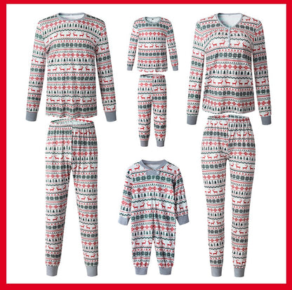 2025 natal família combinando pijamas ano novo natal pai mãe crianças roupas
