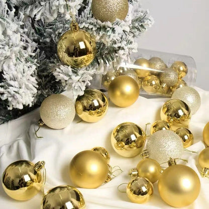 Bolas de Natal 36 pçs 3cm