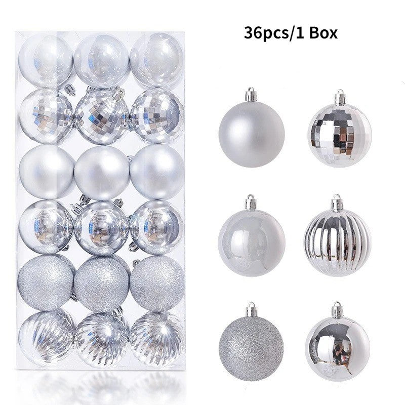 Bolas de Natal 36 pçs 3cm