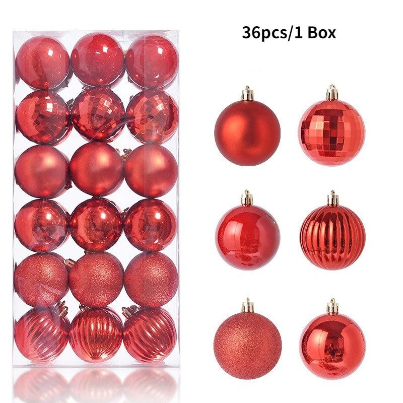 Bolas de Natal 36 pçs 3cm