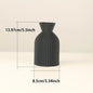 Vaso de plástico preto elegante