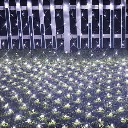 Rede led luzes da corda 8 modos 220v 110v plugue