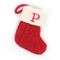 Botas de natal letras meia de natal  decoração