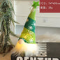 Natal boneca sem rosto gnome ornamentos led luz de pelúcia tricô artesanato