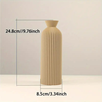Vaso de plástico preto elegante