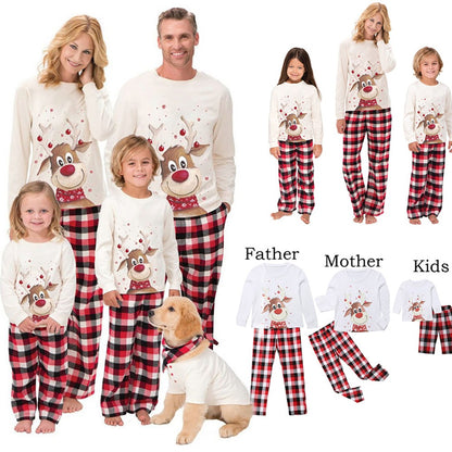 Família natal pijamas conjunto de natal combinando