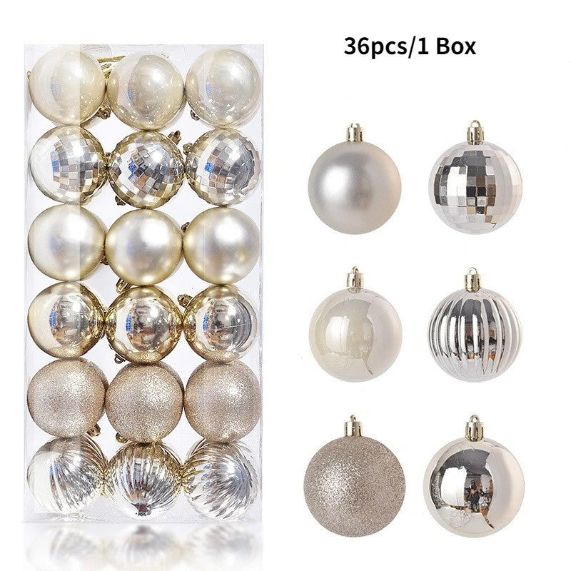 Bolas de Natal 36 pçs 3cm