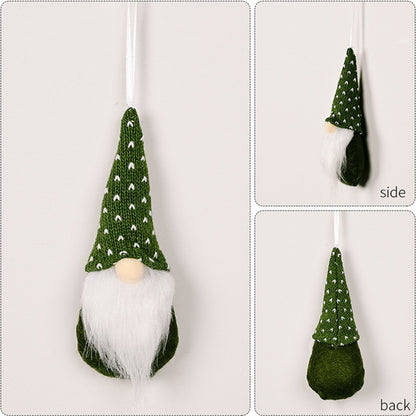 Faceless Gnome malha chapéu boneca