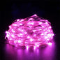 Fio de cobre LED  Alimentado por pilhas