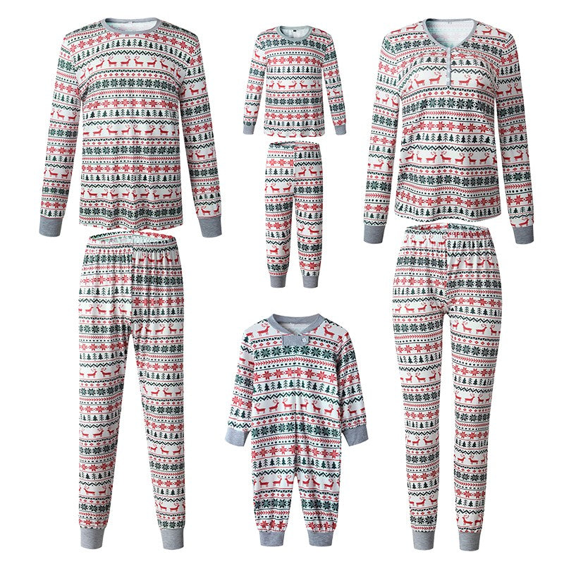 2025 natal família combinando pijamas ano novo natal pai mãe crianças roupas